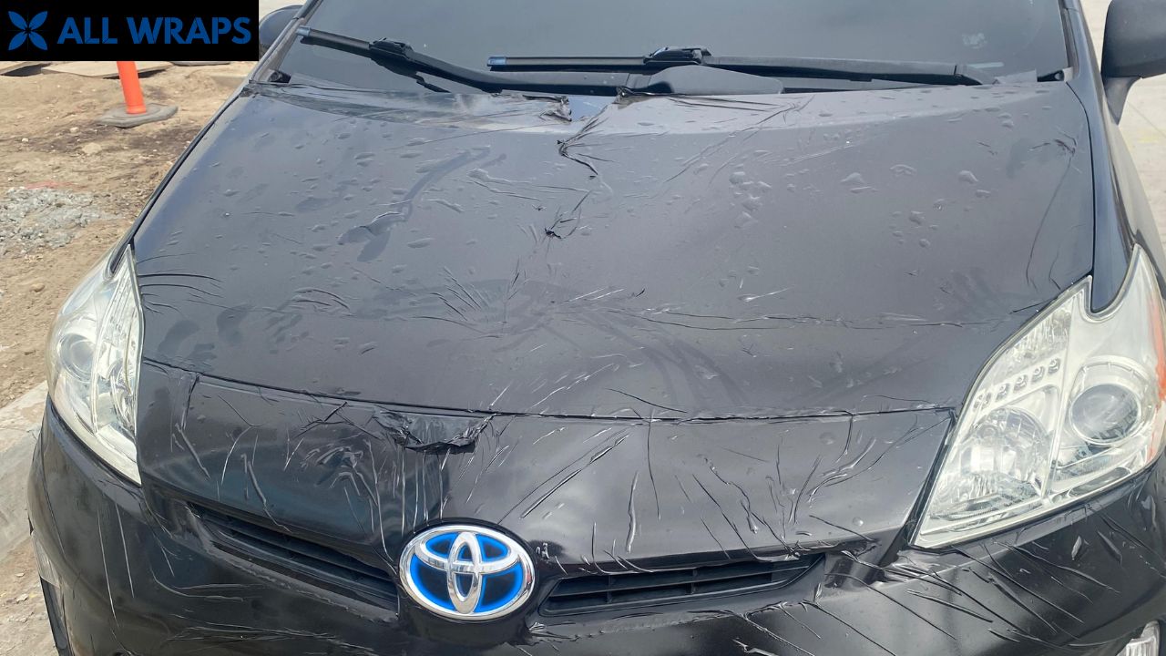 Sign your car wrap removal